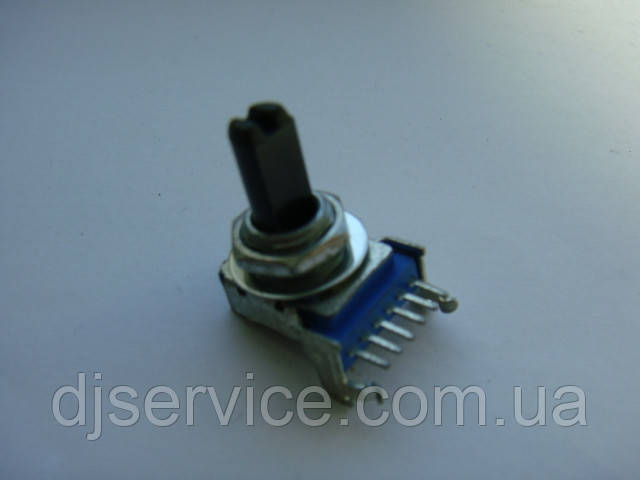 Потенціометр (горизонтальний) b10k 15mm noMID для JBL lsr305
