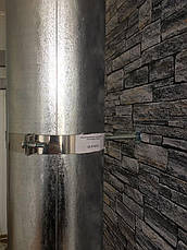 Сендвіч труба 0,5 м неіржавка сталь в оцинковці AISI, фото 4