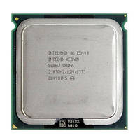 Процессор Intel Xeon E5440, 4 ядра, 2.83ГГц, LGA 771 + адаптер на LGA 775