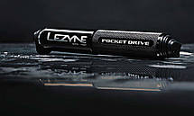 Насос LEZYNE ручний POCKET DRIVE синій 160psi Y13, фото 4