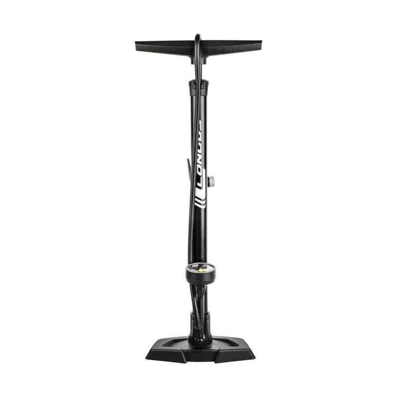 Насос Longus IRON FE, підлоговий з манометром, 160PSI, універсальний вентіль