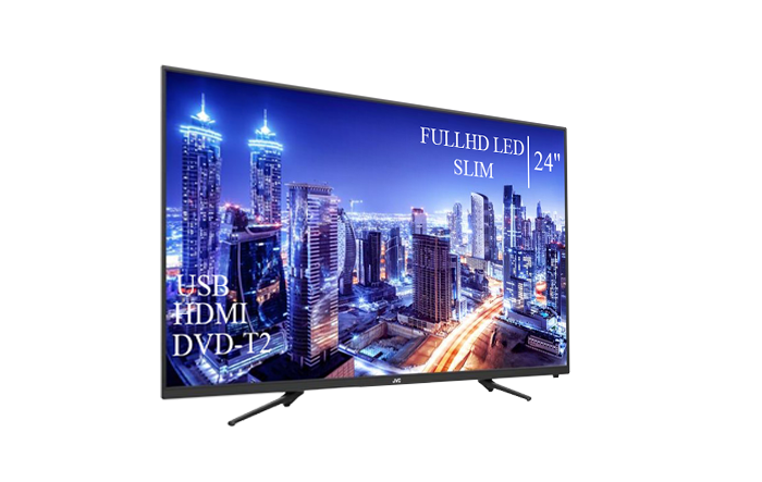 Телевізор в кухню JVC 24" FullHD/DVB-T2/USB
