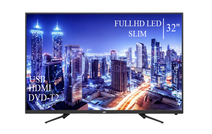 Телевізор JVC 32" FullHD/DVB-T2/USB