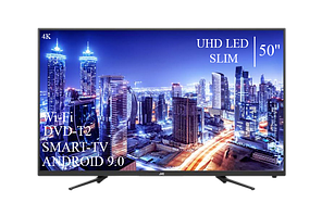 Телевізор JVC 50" Smart-TV/DVB-T2/USB АДАПТИВНИЙ UHD,4K/Android 13.0