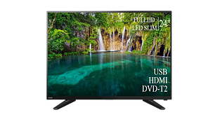 Телевізор Toshiba 24" FullHD/DVB-T2/USB