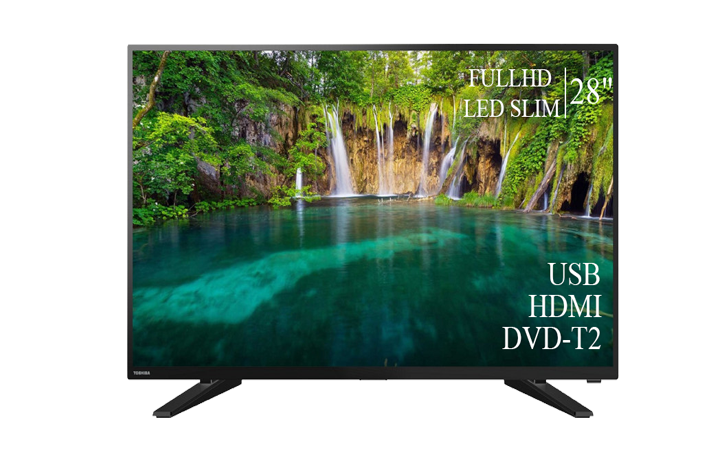 Телевізор Toshiba 28" FullHD/DVB-T2/USB