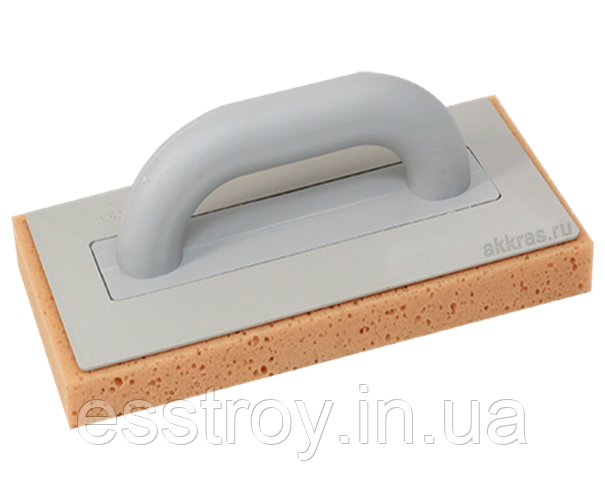 Тертка пластмасова з губкою, 135х275 мм