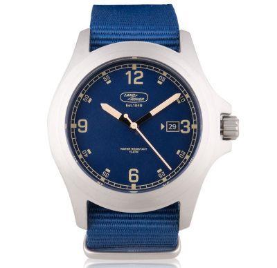 Наручний годинник Land Rover Heritage Watch, Silver / Blue артикул LEWM314NVA