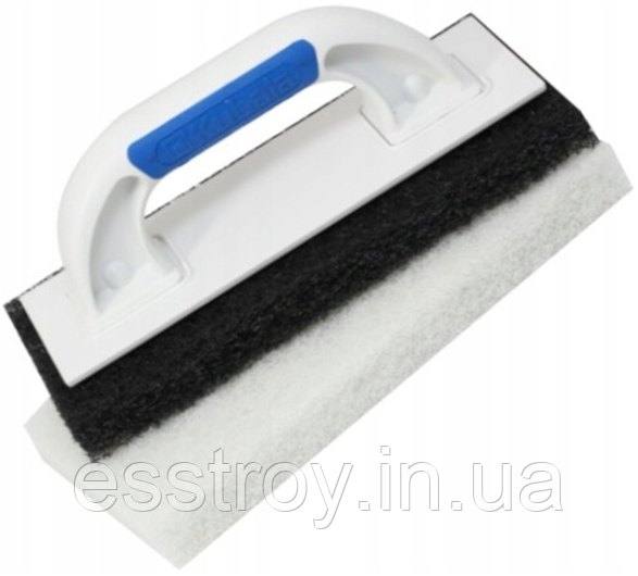 Тертка пластмасова, 120х250 мм із повстю