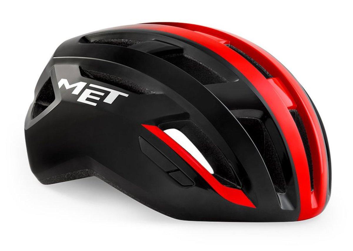Шолом MET Vinci MIPS Black Shaded Red | Glossy 58-61 cm