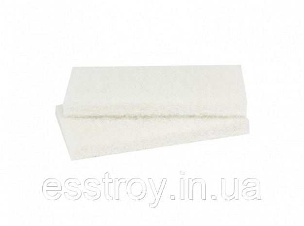 Губки для очищення епоксидної і цементної затирки, волокно біле + білий, 120x250 (2шт)