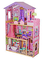 Деревянный кукольный домик для Барби AVKO Вилла Магнолия