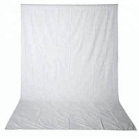 Фон студійний тканинний Visico PBM-1827 white 1,8х2,7м