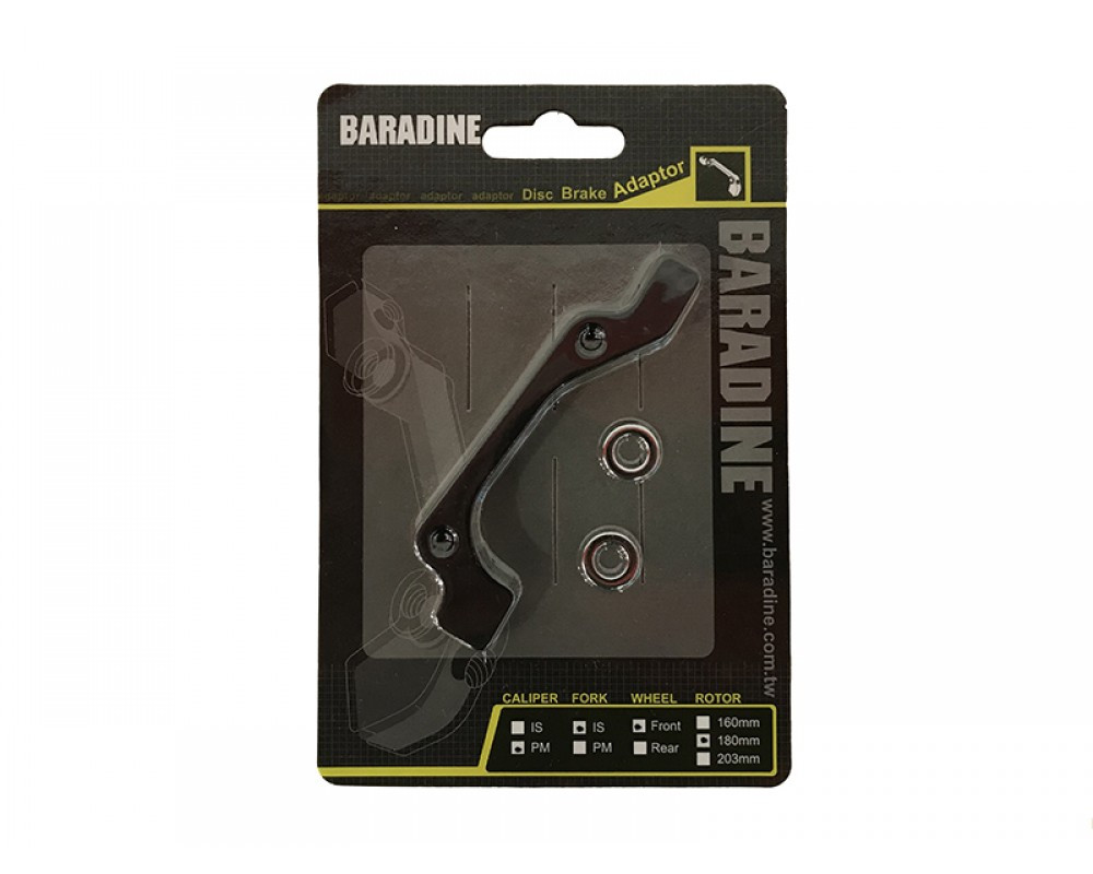 Адаптер до гальмівної машинці Baradine PM-IS-Front 180 mm