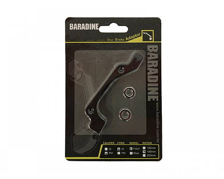 Адаптер до гальмівної машинці Baradine PM-IS-Front 180 mm, фото 1
