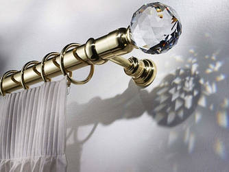 Карнизи металеві круглоштанговые