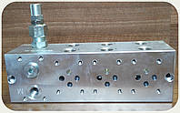 Плита монтажная DN06 - 7-секционная с предохранительным клапаном 250Bar