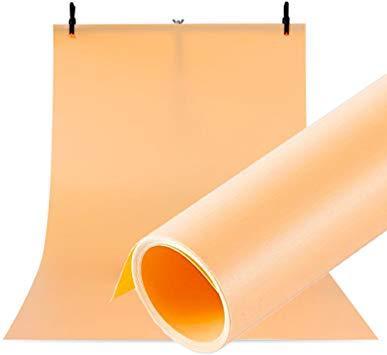 Фон для зйомки Visico PVC-7013 Orange (70x130см)