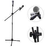 Стійка для мікрофону AccPro MBS-140 Dual Mic, фото 3