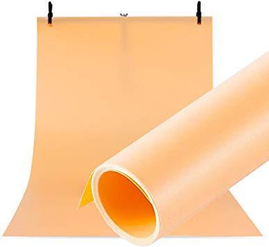 Фон для зйомки Visico PVC-1020 Orange (100x200см)