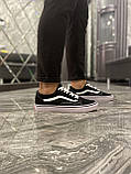 Чоловічі / жіночі кеди Vans Old Skool Black White, кеди ванс олд скул, кеді Vans Old Skool, кеді ванс олд скул, фото 7