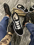 Чоловічі / жіночі кеди Vans Old Skool Black White, кеди ванс олд скул, кеді Vans Old Skool, кеді ванс олд скул, фото 3