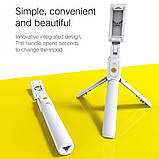 Монопод для Селфі AccPro K07W white, фото 3