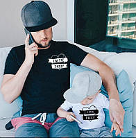 Футболки тато та дитина. Папа та син.