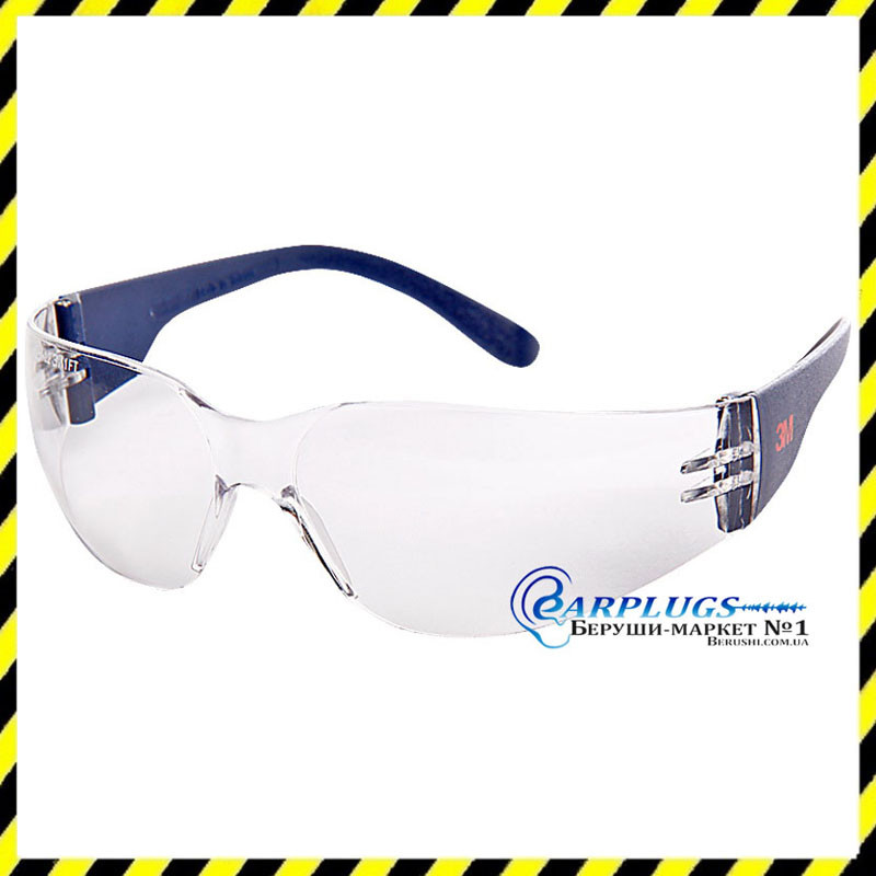 Захисні окуляри 3M 2720, прозорі лінзи (США)
