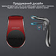 Магнітний автотримач для телефона Promate AirGrip-3 Red (Уцінка) (ch_airgrip-3.red), фото 5