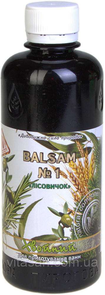 Хвойний фітобальзам Лісовичок для ванн, чанів, фітопроцедур