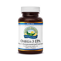 Omega 3 EPA Омега-3 (Натуральный рыбий жир), NSP, США Форма выпуска: 60 капсул по 1600 мг