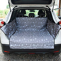 Накидка PawBone в багажник авто для тварин Сірий