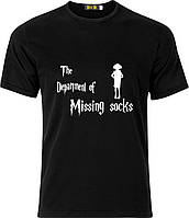 Мужская футболка с принтом "Департамент пропавших носков. Добби"