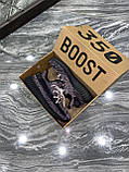 Кросівки Adidas Yeezy Boost 350 V2 Static Reflective Black рефлектив, адідас ізі буст 350 в2, фото 9