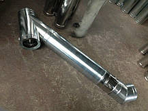 Трійник 45° для димоходу неіржавка сталь у неіржавці AISI, фото 4