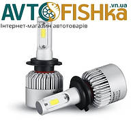 LED лампы для авто H7 12V-24V S2 5000K 8000L радиатор.