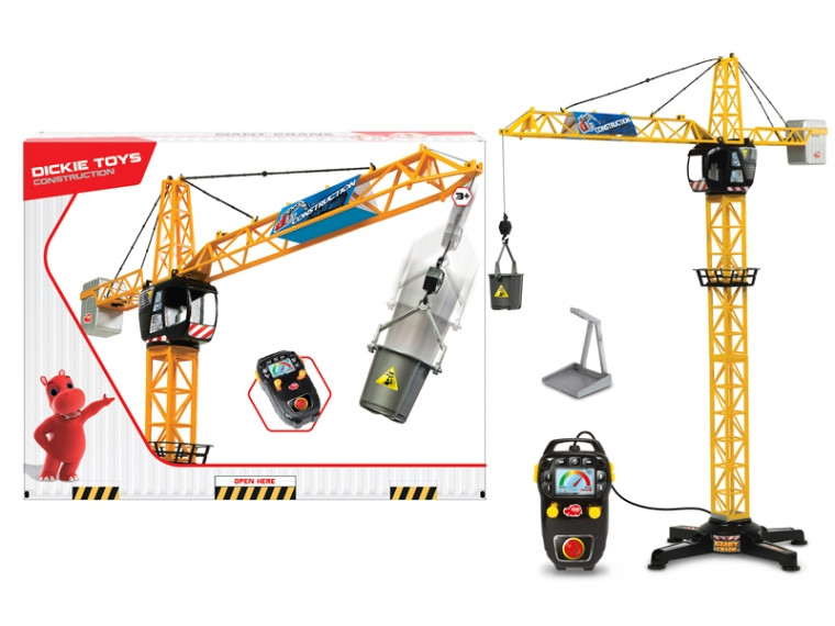 Дитячий баштовий кран Dickie Toys на дистанційному керуванні 100 см 3+ 1139013, фото 1