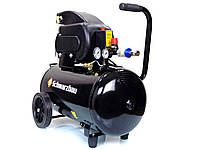 Компрессор воздушный масляный 50л Schwarzbau масляный компрессор для гаража