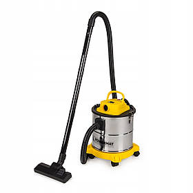 Промисловий пилосос для прибирання 1650 Вт, 2,5 м Powermat PM0497 для будівельного пилу
