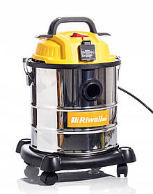 Промисловий пилосос для сухого прибирання Riwall Pro бак 20 л пилосос промисловий будівельний