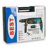 Перфоратор BEST 800 Вт + Змінний DFR патрон Гарантія 12 місяців, фото 6