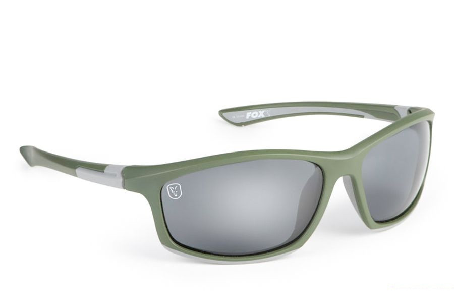 Окуляри Fox Collection Green & Silver Frame Grey Lens