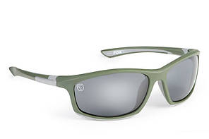 Окуляри Fox Collection Green & Silver Frame Grey Lens