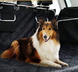 Чохол в багажник для перевезення собак з 2 кишенями