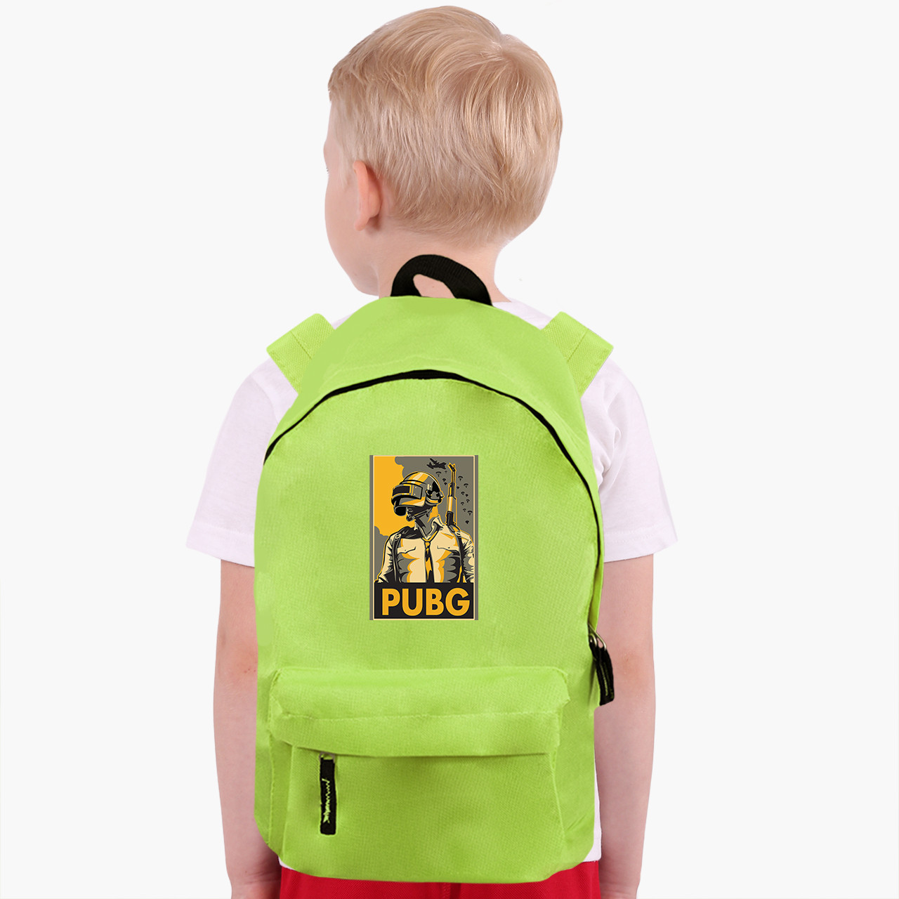 Рюкзак дитячий Пубг ПАБГ (PUBG) (9263-1181) Салатовий
