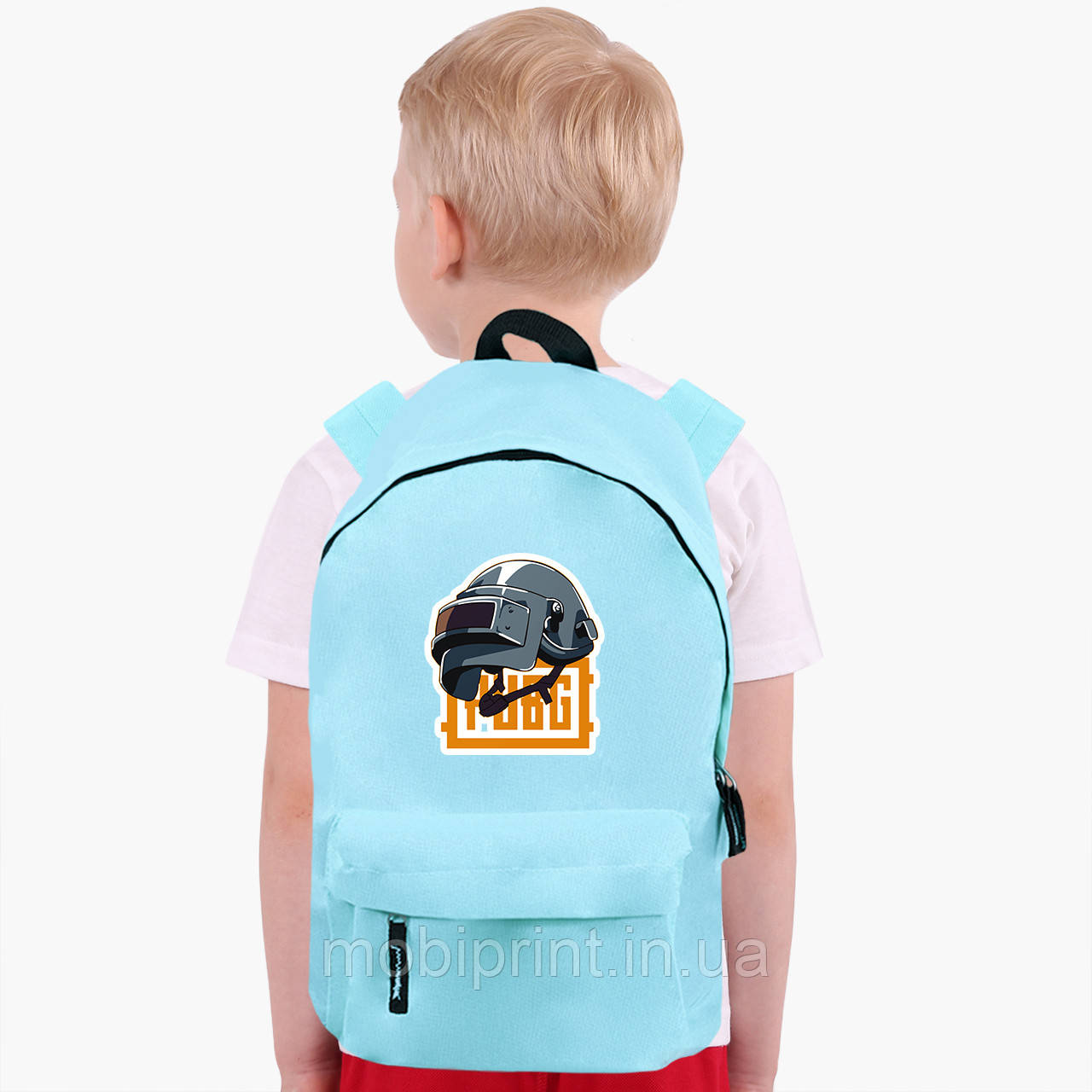 Рюкзак дитячий Пубг ПАБГ (PUBG) (9263-1184) Блакитний