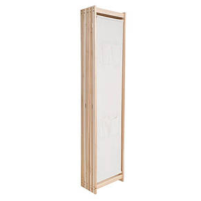 Ширма 5-панельна Screen comfort, 200 x 170 x 4 см, дерево, тканина, фото 4