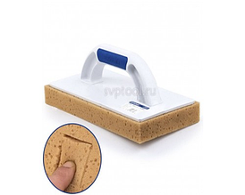 Губка нарізна з пластмасовою ручкою 140x280 мм