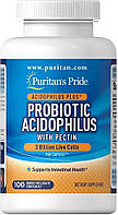 Пробиотик Puritan's Pride - Probiotic Acidophilus With Pectin (100 капсул)